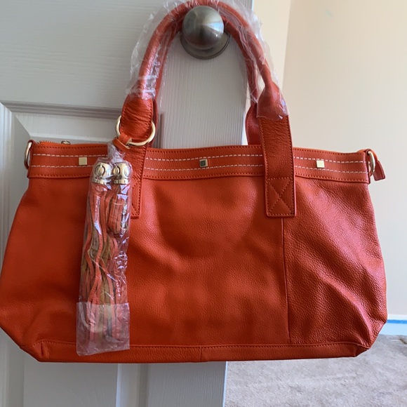 NWT Cuore & Pelle Leather bag - Picture 5 of 5